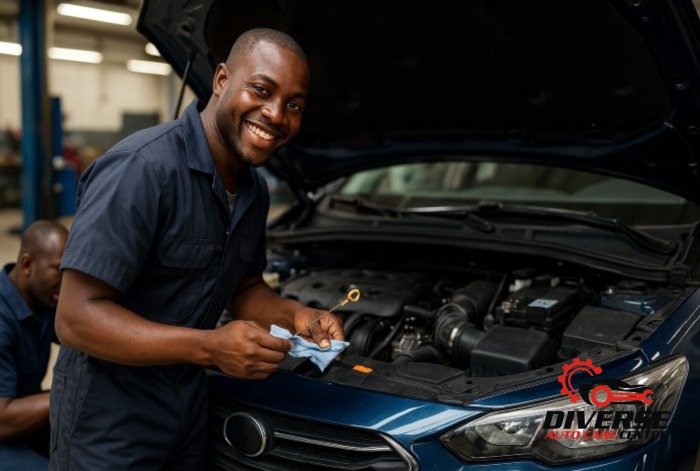 Mechanic at Diverse autocare center